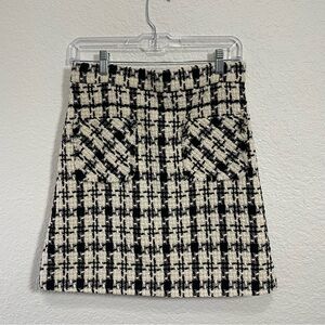 Aaron & Amber NYC Tweed Mini Skirt